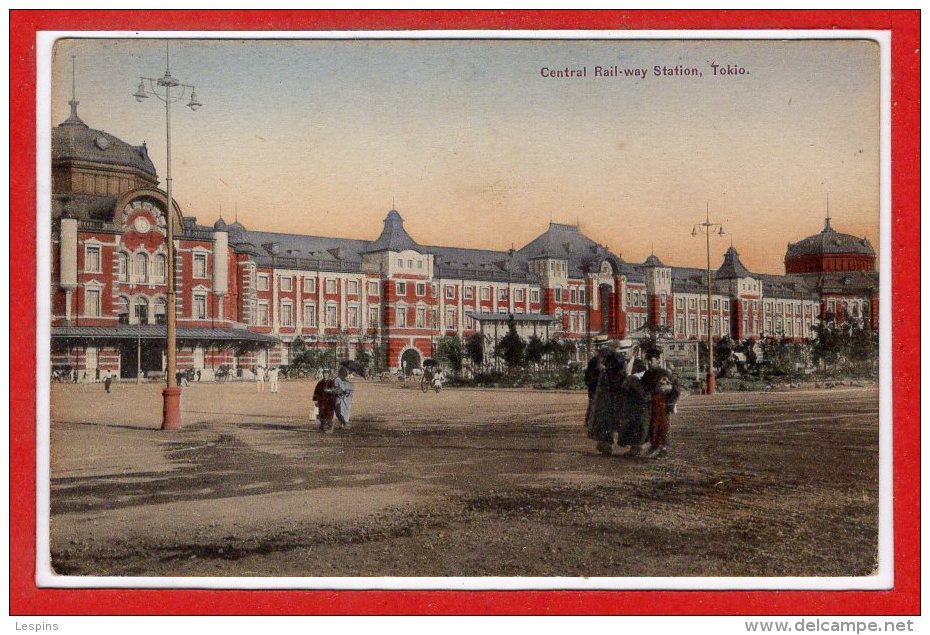 ASIE - JAPON --  Tokio  -- Central Rail Way Station - Tokio