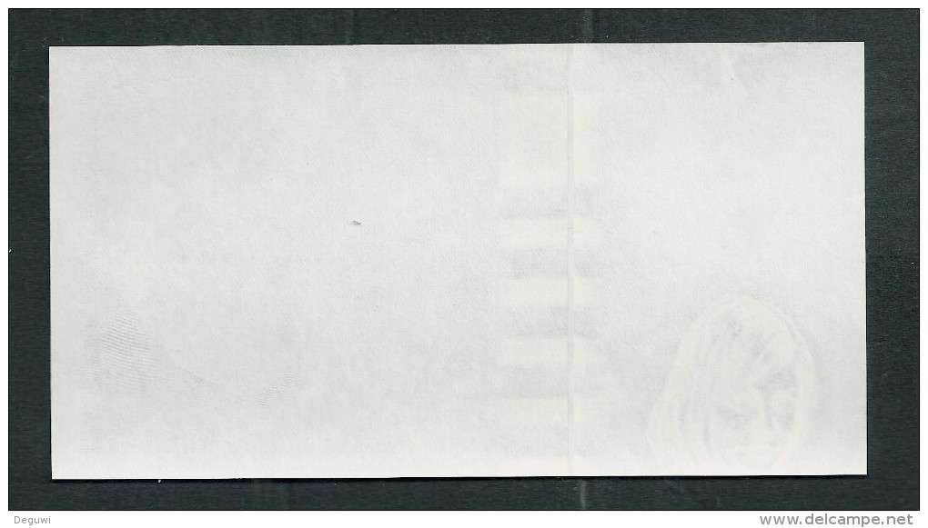 "DENMARK 000" Werbenote, Probedruck, Testnote, Trial, RRRRR, Intaglio,  UNC, Ca. 140 X 72 Mm, Grau - Denmark