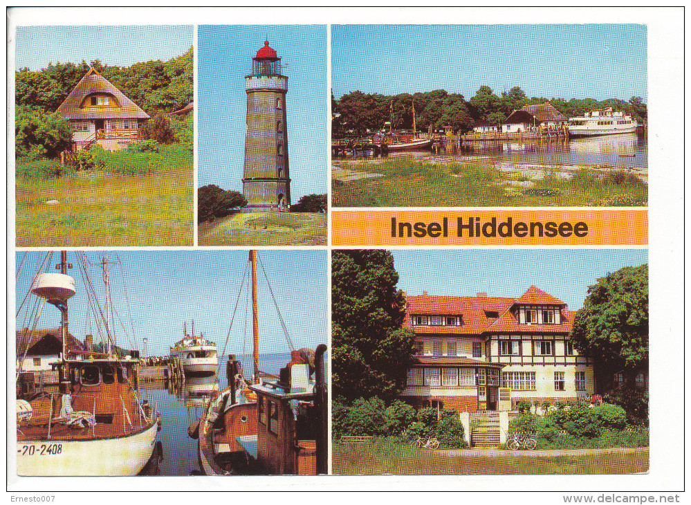 PK-CP Deutschland - "DDR", Insel Hiddensee, Ungebraucht, Siehe Bilder!*) - Hiddensee