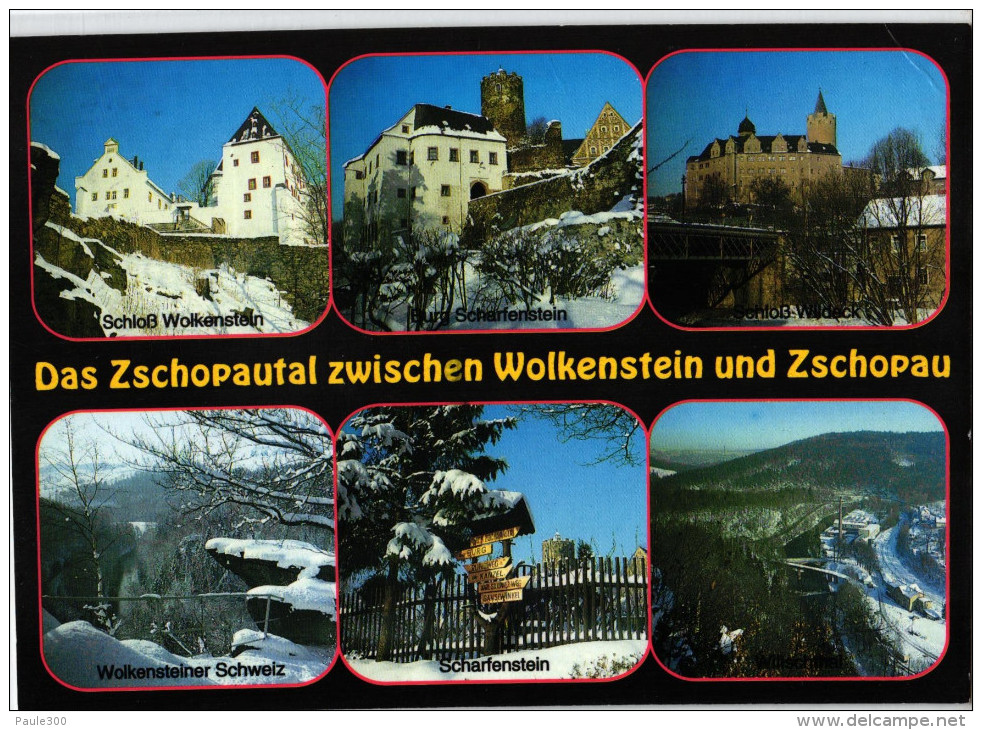 Zschopau - Das Zschopautal Zwischen Zschopau Und Wolkenstein - Erzgebirge - Zschopau