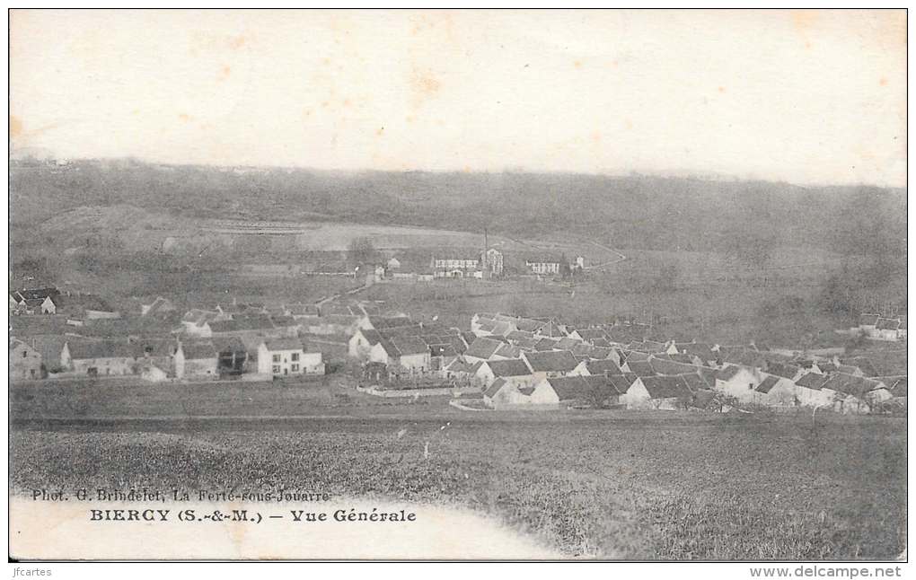 77 - BIERCY Commune De  SAINT-CYR-SUR-MORIN - Route De La Ferté-sous-Jouarre - Autres & Non Classés