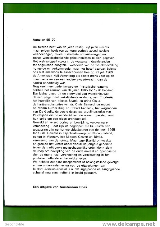 Aanzien 65 - 70. - Vijf Jaar Wereldnieuws In Beeld - Door Frans Naeff. Nieuw. 1979. - Geschiedenis