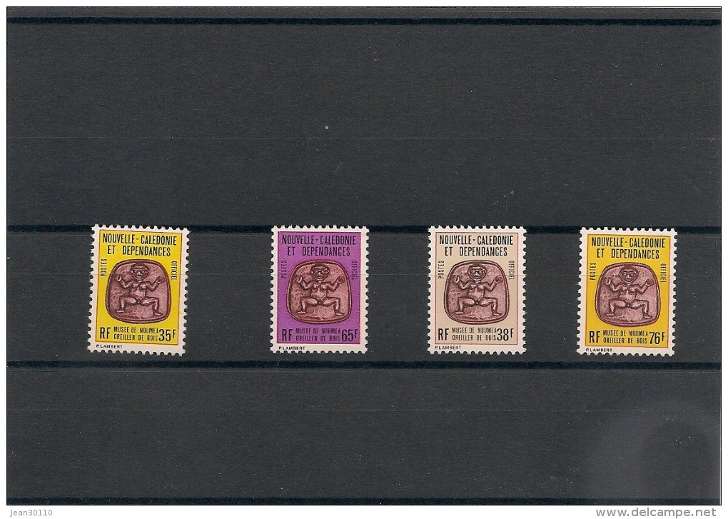 NOUVELLE CALÉDONIE  Taxe Années 1983-85-87  N°Y/T : 35/37-41** - Timbres-taxe