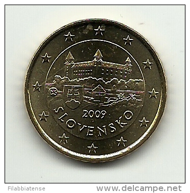 2009 - Slovacchia 50 Centesimi     ------- - Slovakia