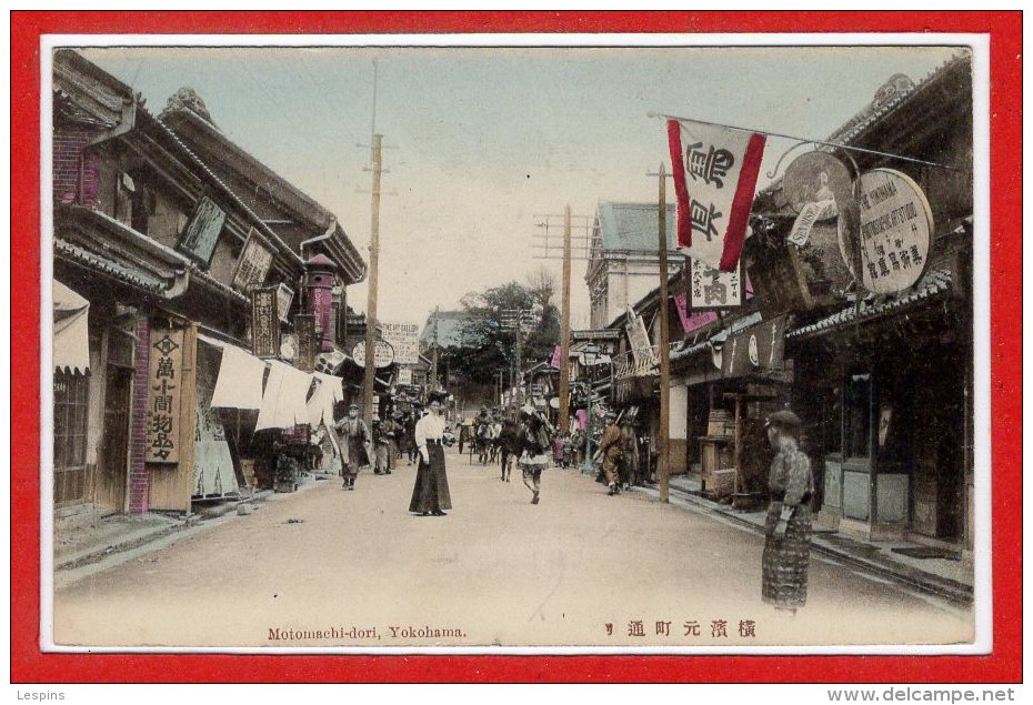 ASIE - JAPON --  YOKOHAMA -- Motomachi - Yokohama