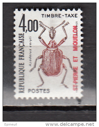 ST PIERRE ET MIQUELON * YT N° TAXE 90 - Timbres-taxe