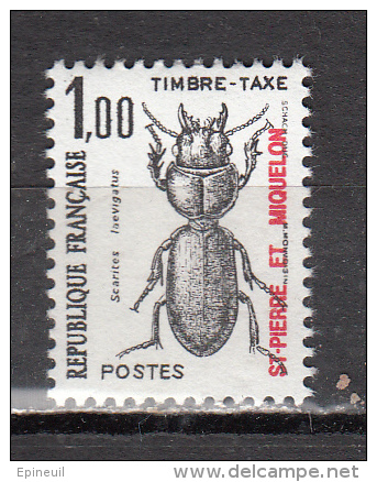 ST PIERRE ET MIQUELON * YT N° TAXE 87 - Timbres-taxe