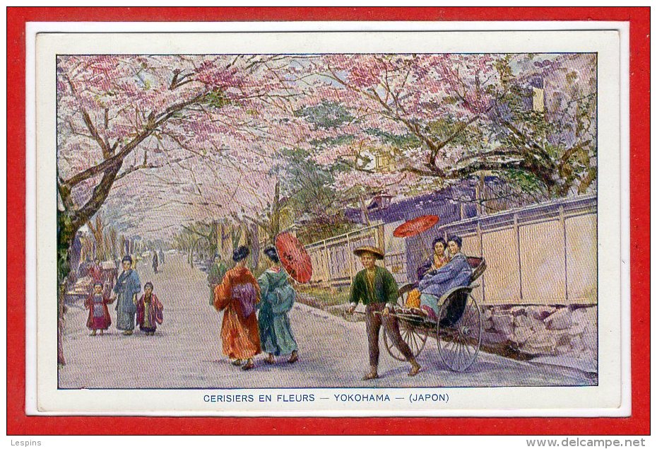 ASIE - JAPON --  YOKOHAMA -- Cerisiers En Fleurs - Yokohama