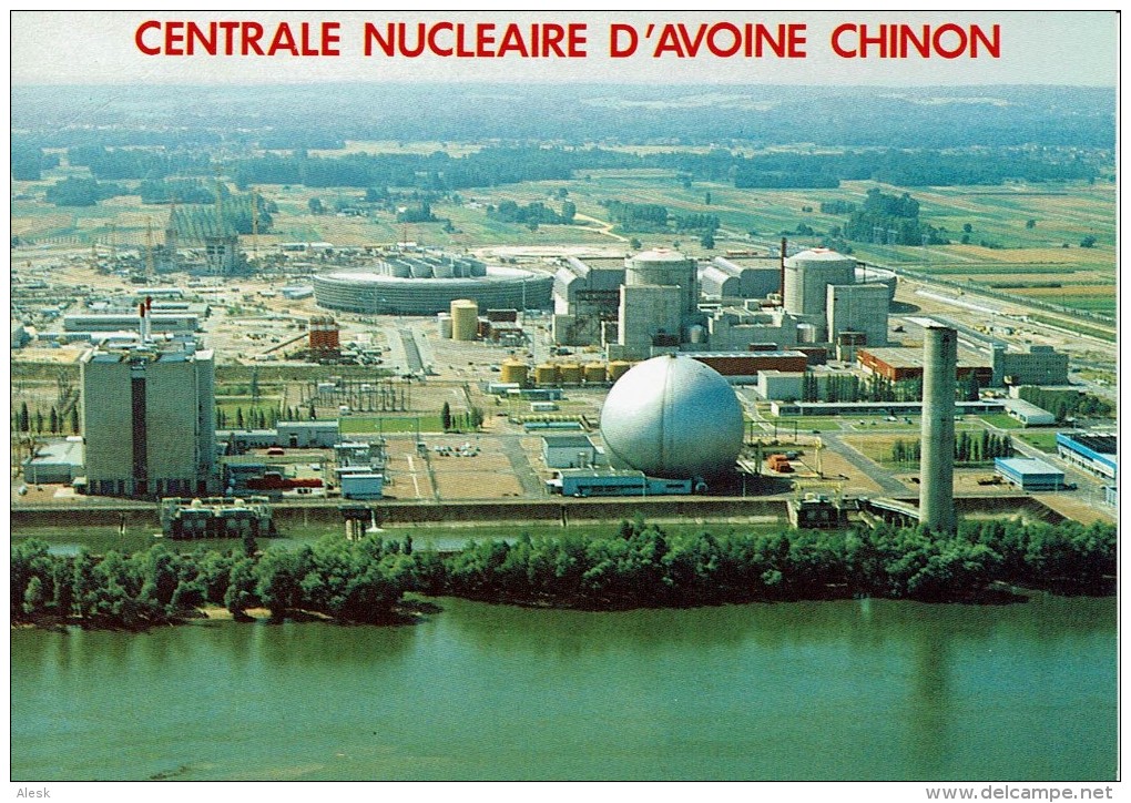 CHINON - Cenrtrale Nucléaire D'avoine - Chinon