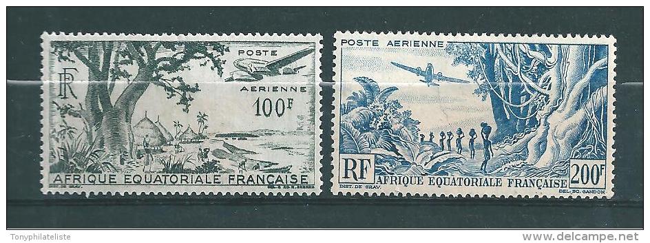 Timbres D´AEF  De 1947/52  PA  N°51 Et 52  Neufs * - Unused Stamps