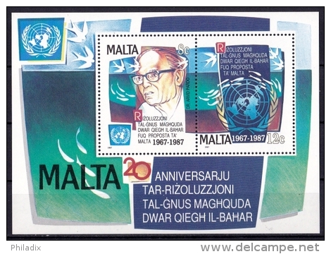 MALTA Block 10 ** (B-1-137) - Malta (Orden Von)