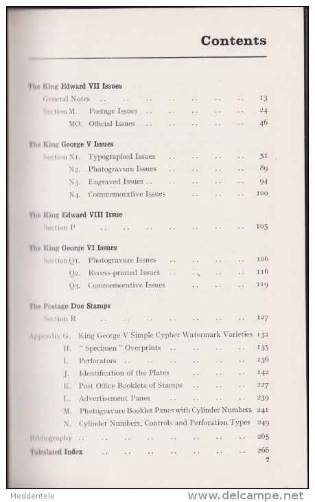 STANLEY GIBBONS Great Britain Issues Of King Edward VII To King George VI -2nd Edition 1970 Very Good Condition - Großbritannien