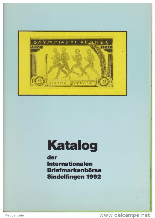 Sindelfingen Exhibition Catalog 1992  Perfekt State - Philatelic Exhibitions