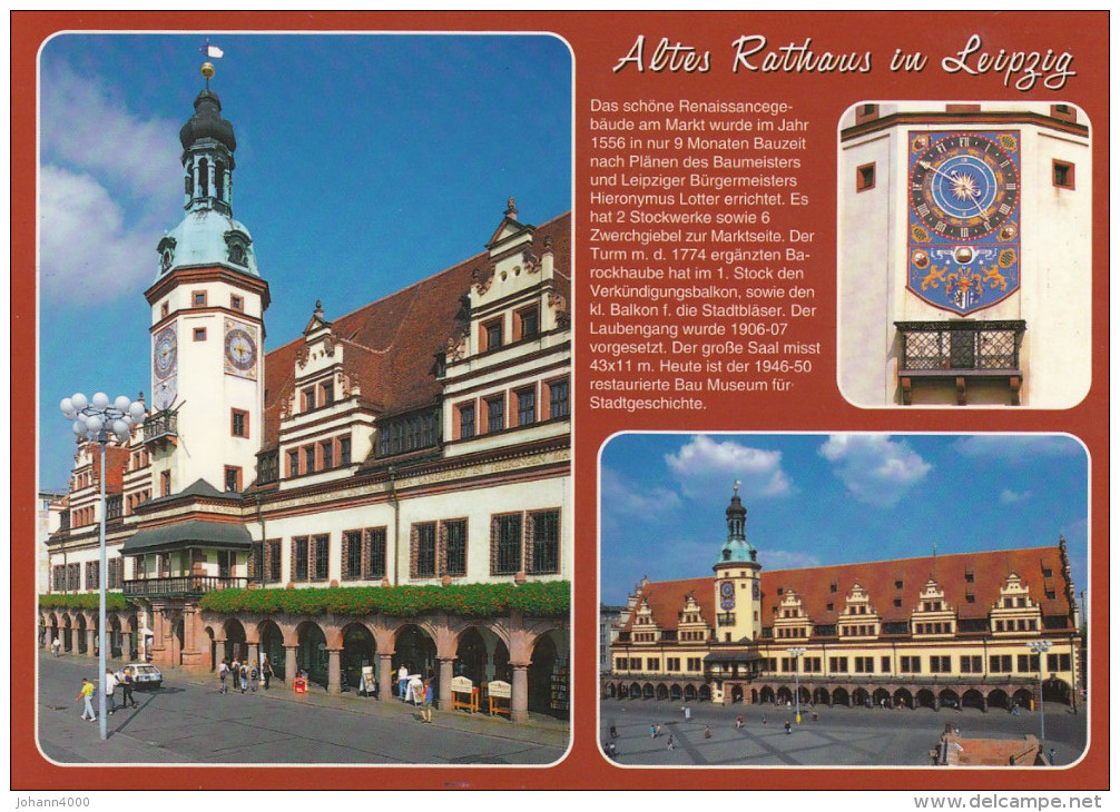 DEUTSCHLAND Altes Rathaus Leipzig - Leipzig