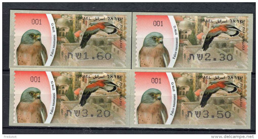 ISRAEL - TIMBRES DE DISTRIBUTEURS (frama)  N° 50   (2009)  Oiseau - Faucon - Franking Labels