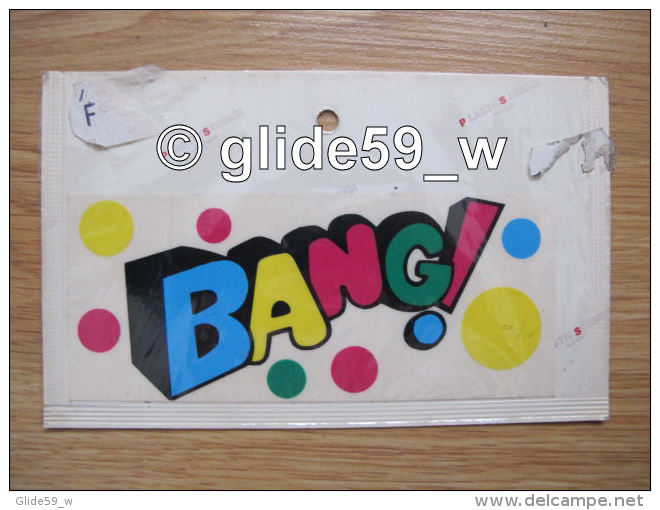 Autocollant "BANG !" (Plastic Screen - Italy) (an. 70) - Stickers