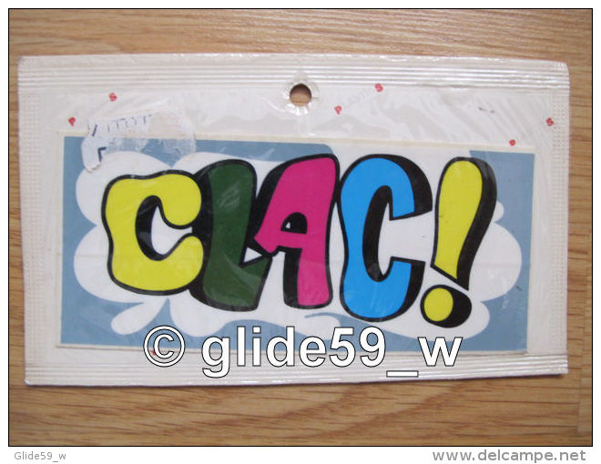 Autocollant "CLAC !" (Plastic Screen - Italy) (an. 70) - Stickers