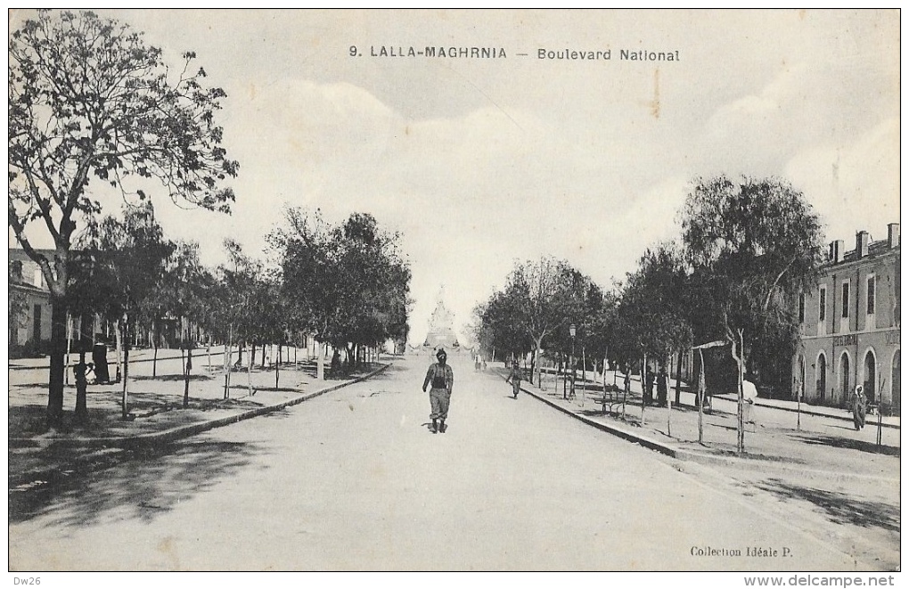 Lalla-Maghrnia - Boulevard National - Collection Idéale P.S. - Carte N°9 - Sonstige & Ohne Zuordnung