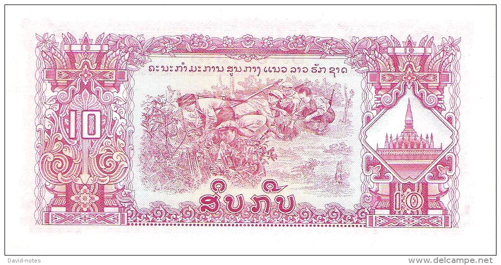 Laos - Pick 20 - 10 Kip 1976 - Unc - Laos