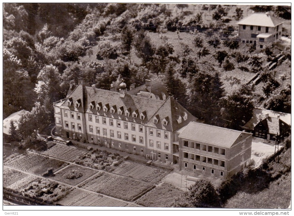 8250 DORFEN, Städt. Krankenhaus, Luftaufnahme - Erding