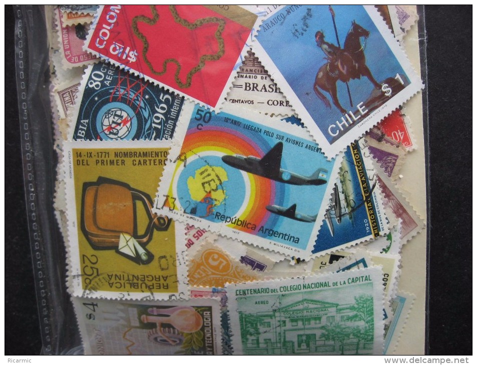 Latin America Colossal Mixture (duplicates, Mixed Condition) 1000 About 40% Commemoratives, 60% Definitives - Vrac (min 1000 Timbres)