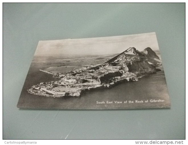 STORIA POSTALE FRANCOBOLLO COMMEMORATIVO GIBILTERRA GIBRALTAR SOUTH EAST VIEW OF THE ROCK OF GIBRALTAR - Gibraltar