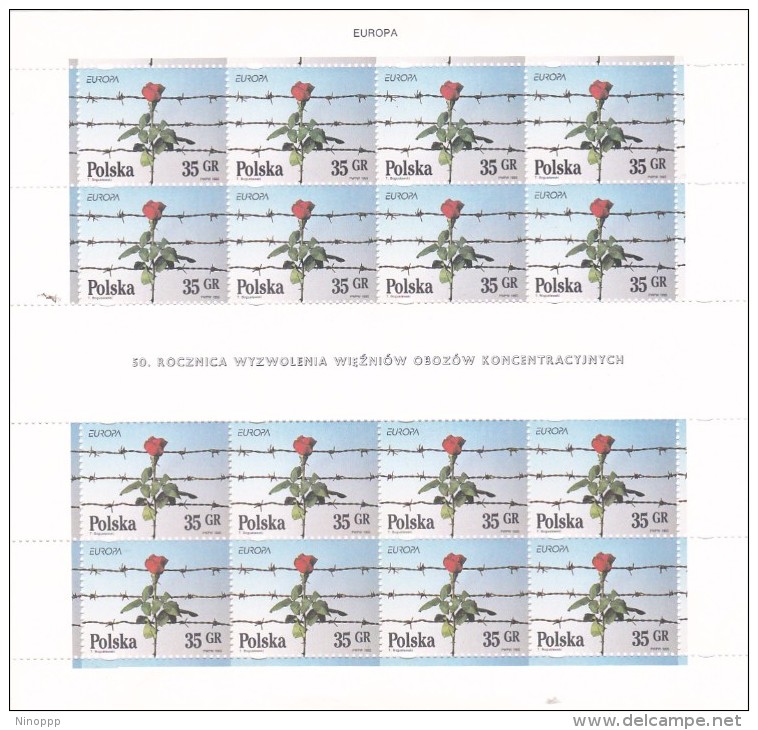 Poland 1995 Europa Sheetlets MNH - 1995