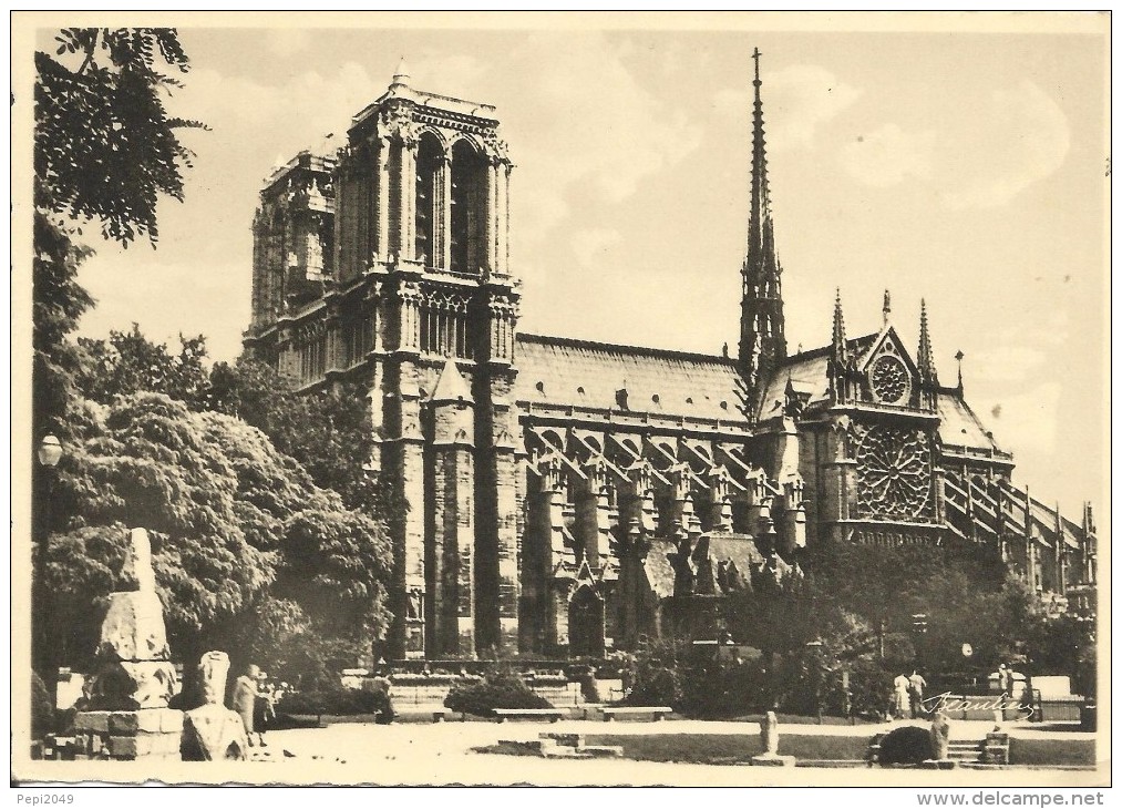 Z896 - POSTAL - PARIS - CATHEDRALE  NOTRE-DAME - Notre Dame De Paris