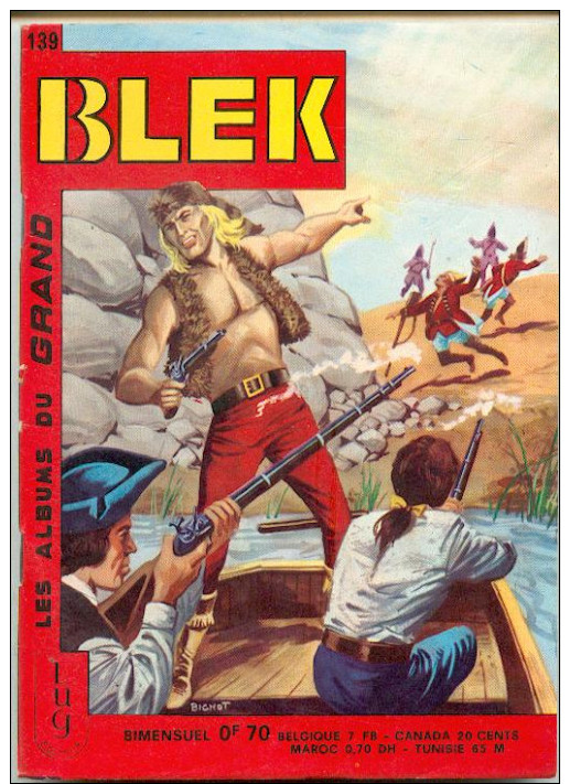 No PAYPAL !! : BLEK 139 Blek Le Roc , Le Petit DUC ( De Devi ) ,Etc... , Éo Petit Format Lug ©.1969 TTTBE++ - Blek