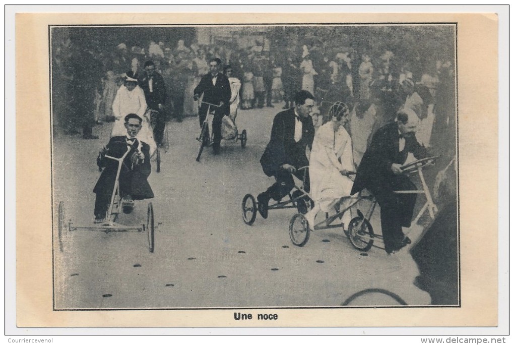 CPSM - BRUNOY (S Et O) - Une Noce - Vélos De Gervaise, La Pyramide à Brunoy - Brunoy