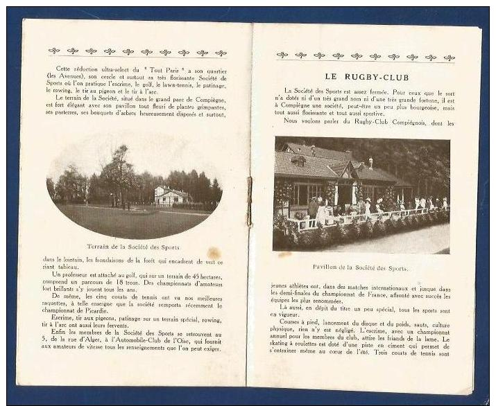 60 COMPIEGNE -11MULTIVUES (Tous les Sports Le Champ d´aviation,Nautique,Hippiques,Rugby,Tir,Chas A Coure,23 Mars 1913 )