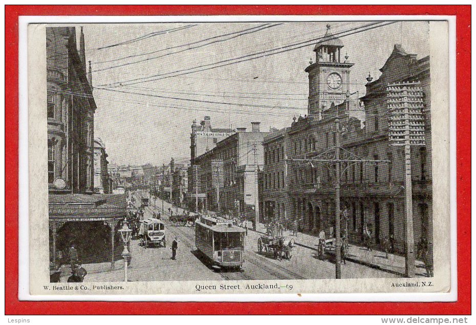 OCEANIE - NOUVELLE ZELANDE -- Queen Street - AUCKLAND - Nouvelle-Zélande