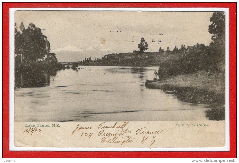 OCEANIE - NOUVELLE ZELANDE -- Lake Taupo - Nieuw-Zeeland