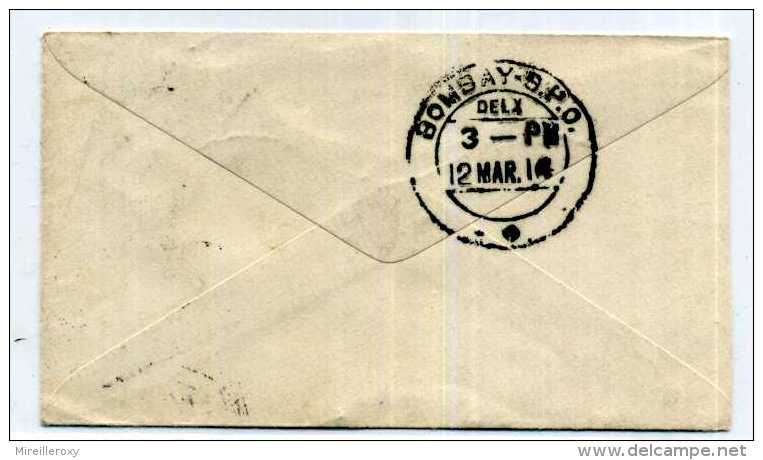 INDE / INDIA / ENTIER POSTAL / STATIONERY / 1914  BOMBAY - Non Classés