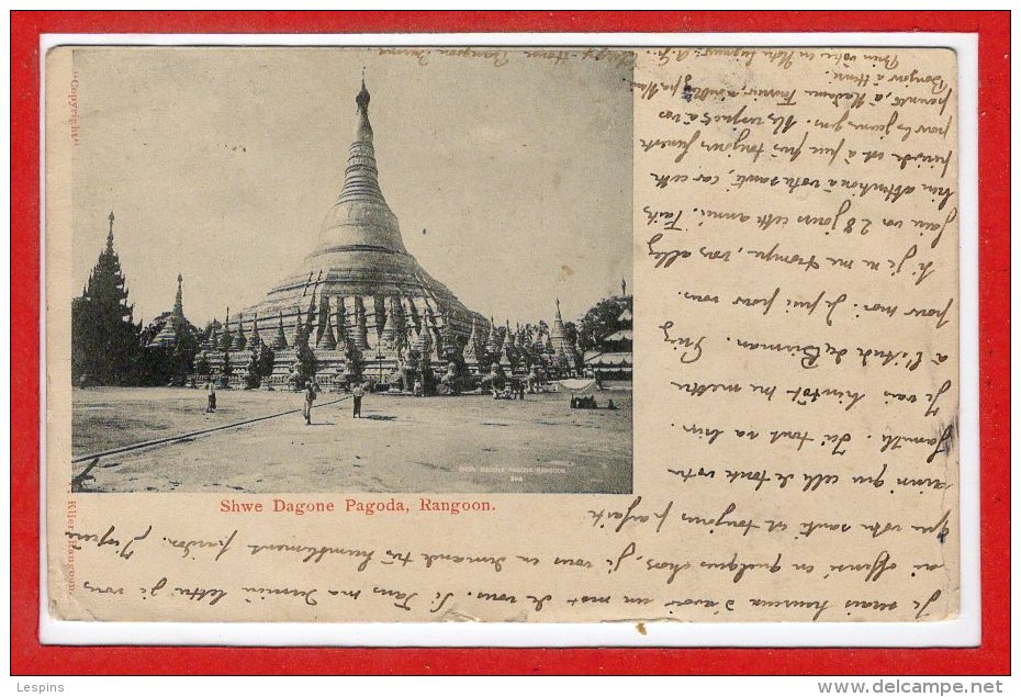 ASIE  - BIRMANIE - Rangoon -  Shwe Dagone Pagoda - Myanmar (Burma)
