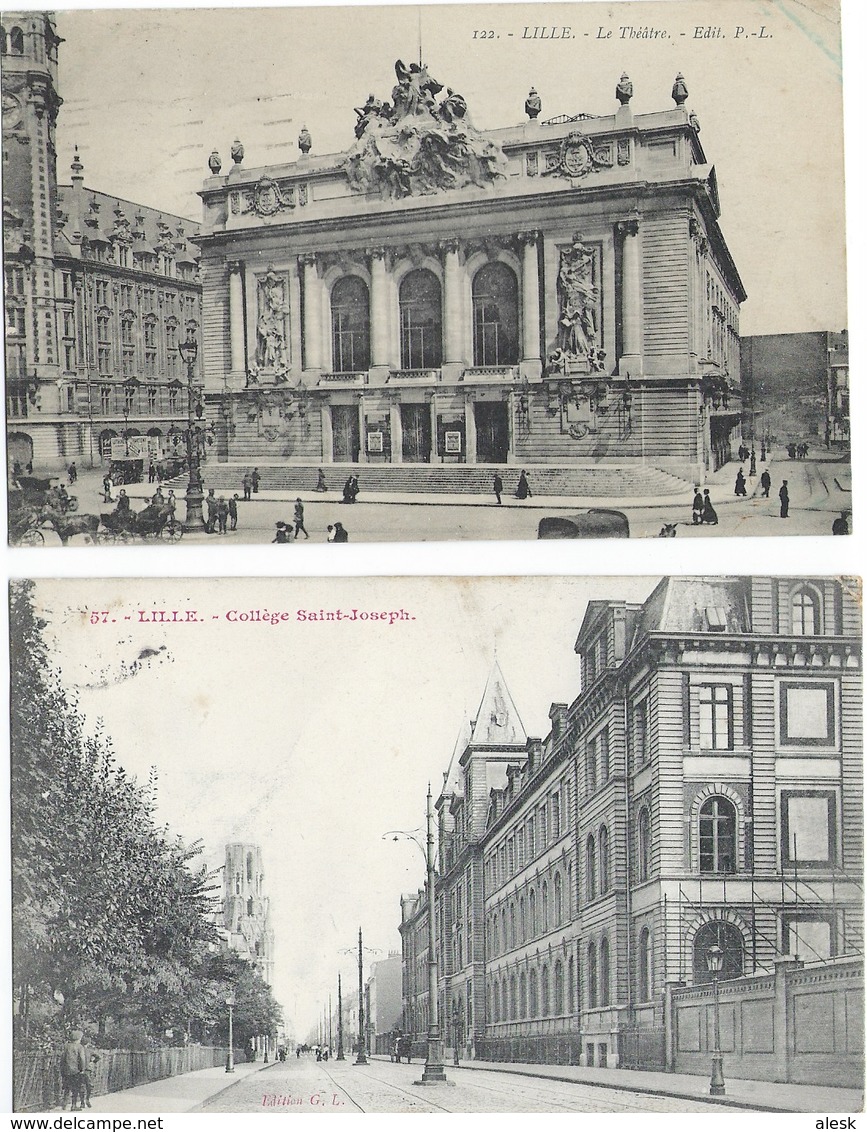 NORD - Lot 64 cartes - Voir scannes - Diverses communes