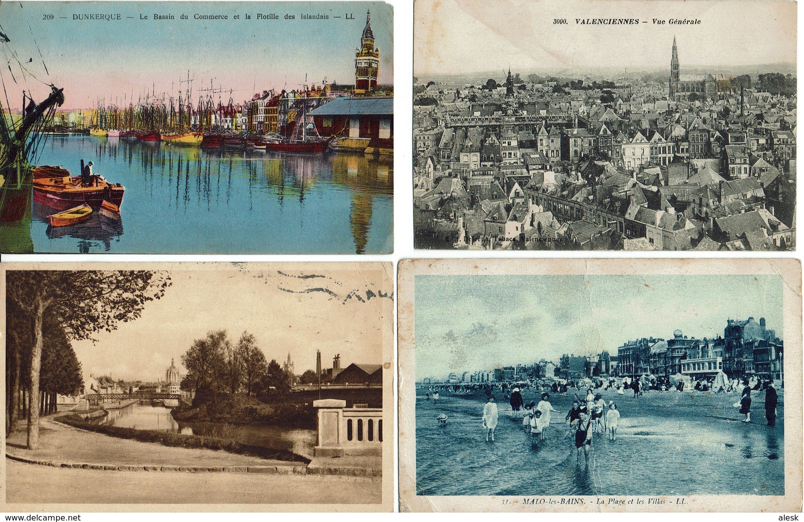 NORD - Lot 64 cartes - Voir scannes - Diverses communes