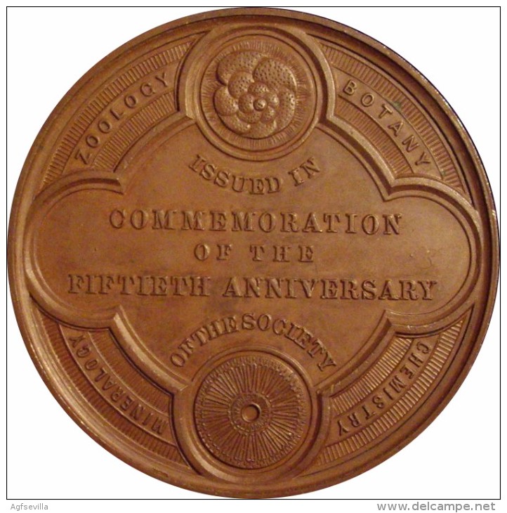 UNITED KINGDOM. LIVERPOOL MICROSCOPICAL SOCIETY MEDAL. 1918. INGLATERRA - Professionnels/De Société