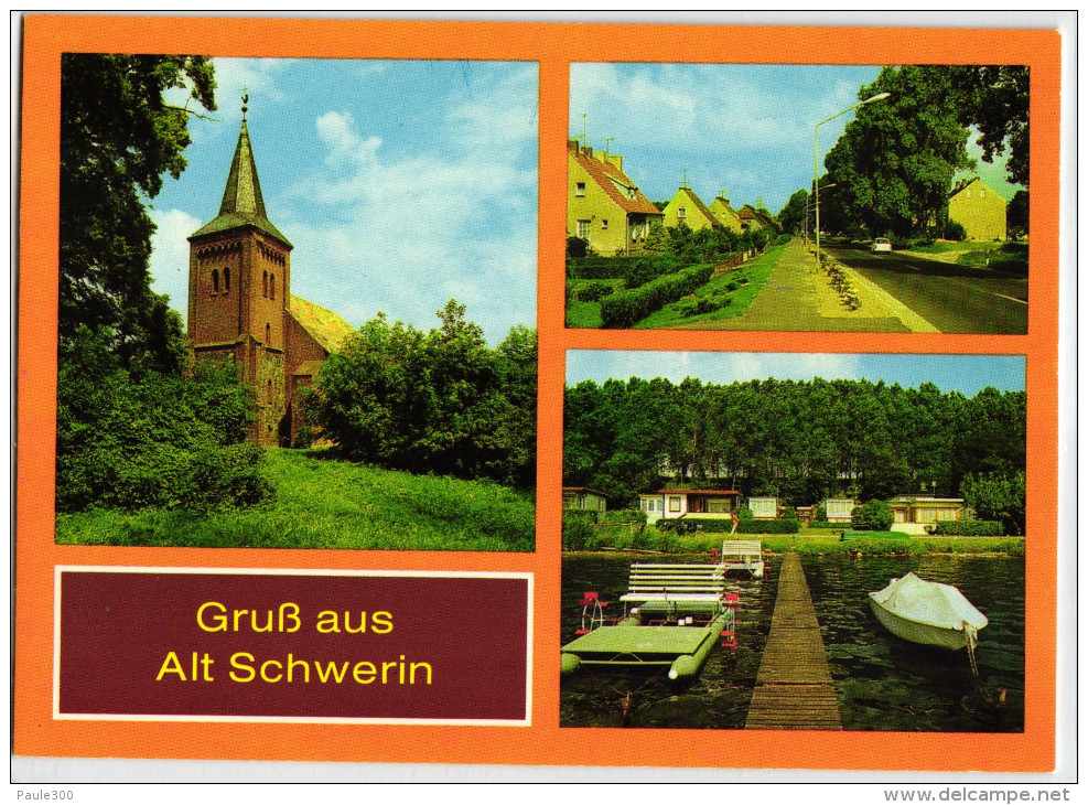 Schwerin - Gruß Aus Alt Schwerin - Mehrbildkarte DDR - Schwerin