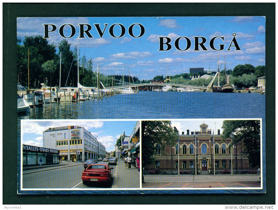 FINLAND  -  Porvoo-Borga  Used Postcard - Finnland