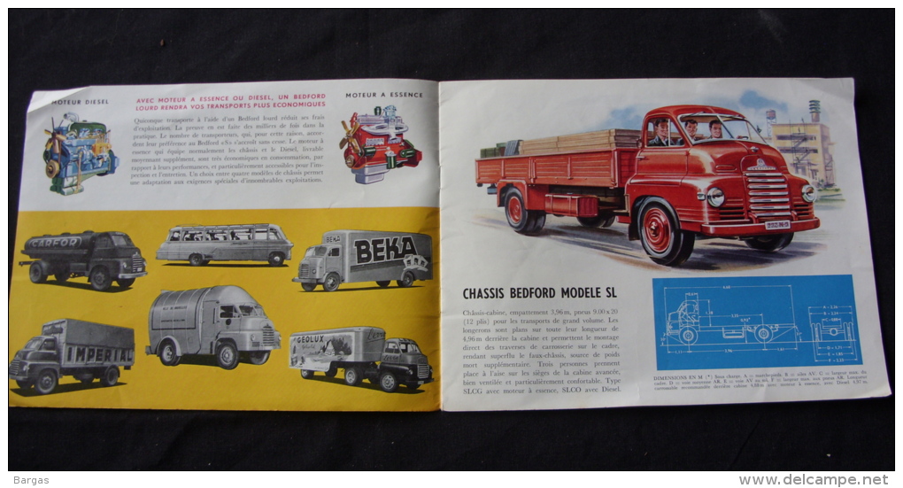 Catalogue Pour Les Camion BEDFORD Serie S - LKW