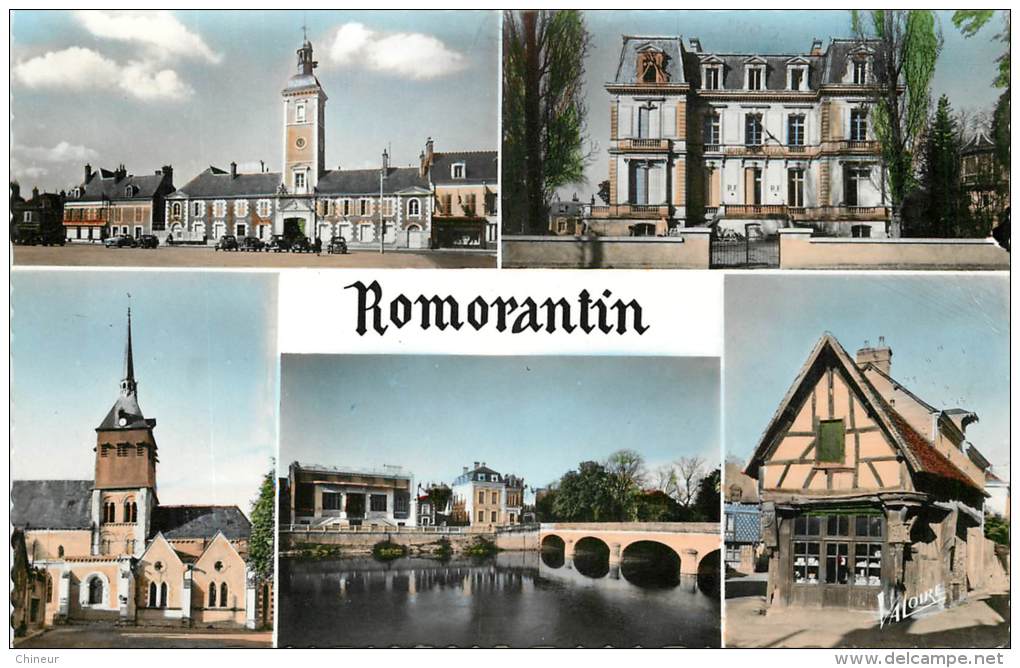 ROMORANTIN CARTE MULTIVUES - Romorantin