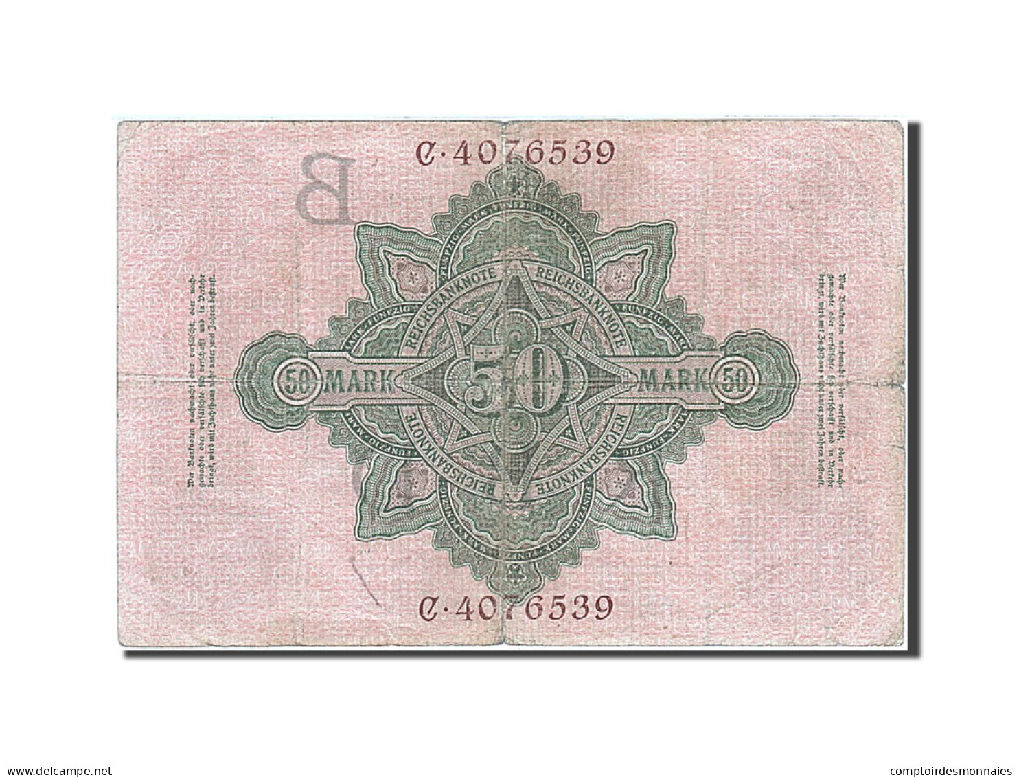 Billet, Allemagne, 50 Mark, 1910, 1910-04-21, KM:41, TB - 50 Mark