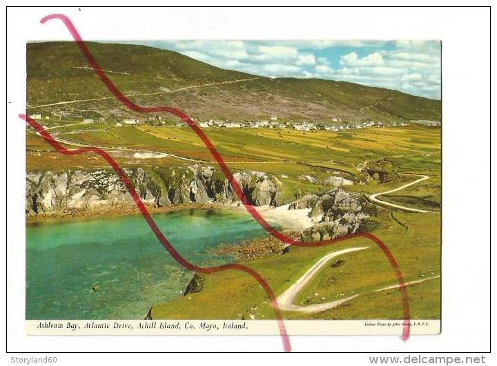 Cpm St001067 Mayo Ashleam Bay Atlantic Drive Achill Island - Mayo