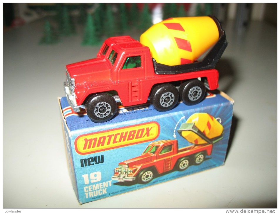 MATCHBOX 19 CEMENT TRUCK - Matchbox (Lesney)