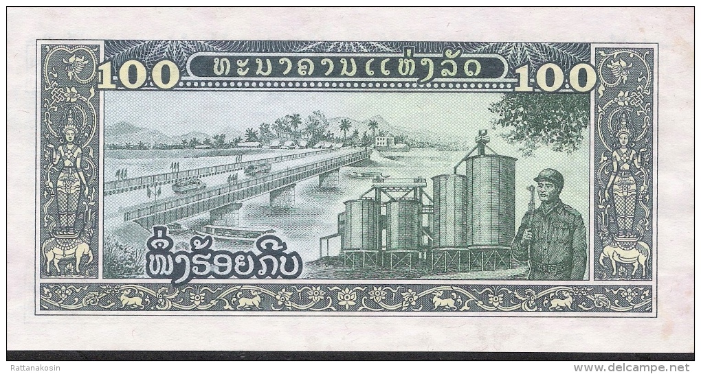 LAOS  P30  100  KIP   1979  #MU      VF - Laos