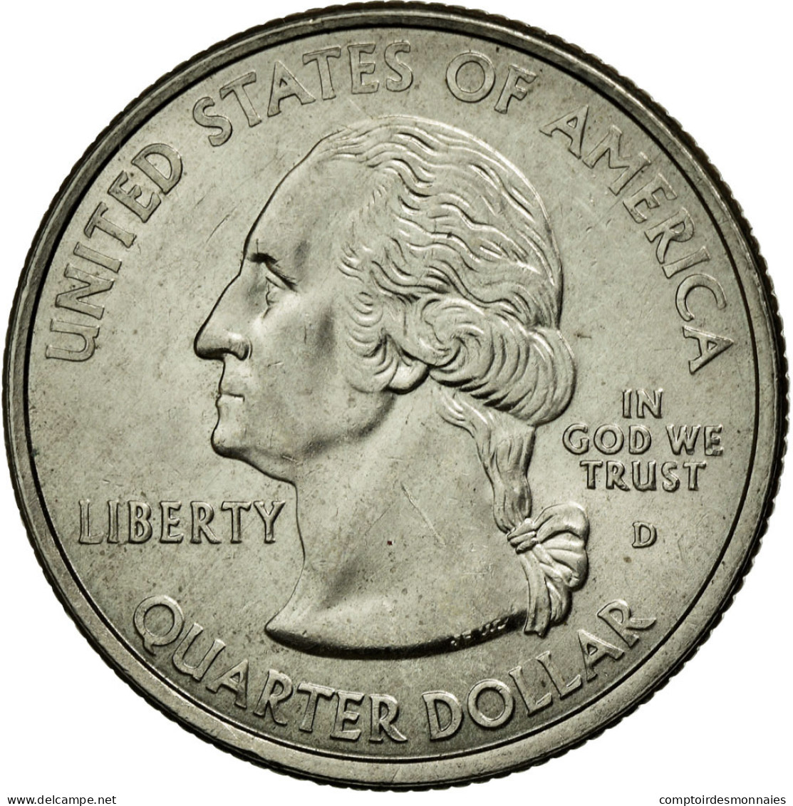 Monnaie, États-Unis, Quarter, 2001, U.S. Mint, Denver, SUP, Copper-Nickel Clad - 1999-2009: State Quarters