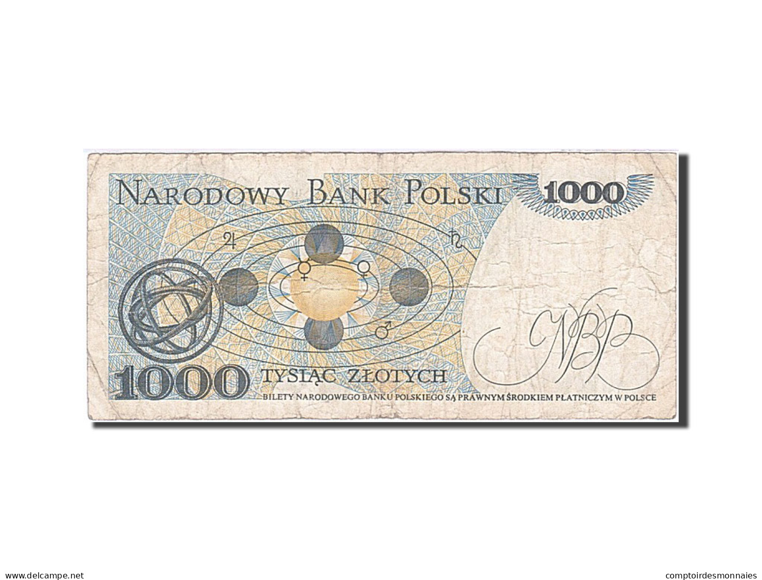 Billet, Pologne, 1000 Zlotych, 1982, 1982-06-01, KM:146c, TB - Pologne