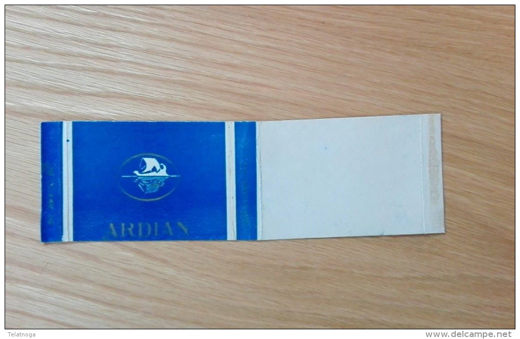 Old Empty Flattened Cigarette Pack ARDIAN - Albania 1960´s - Empty Tobacco Boxes