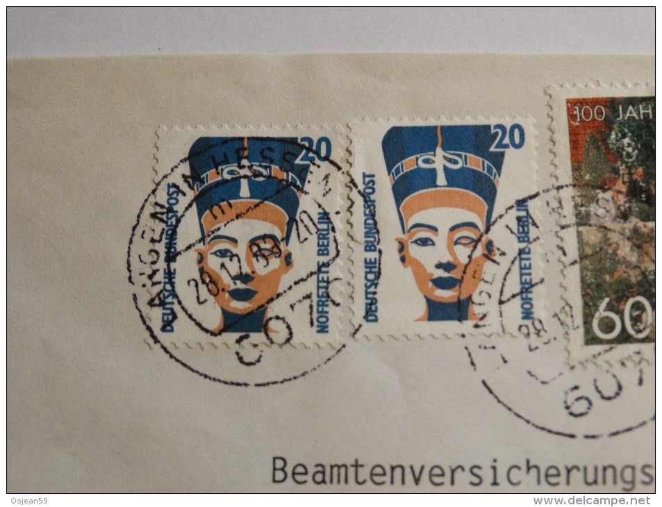 Deutsche Bundespost-Nofretete Berlin - Egyptology